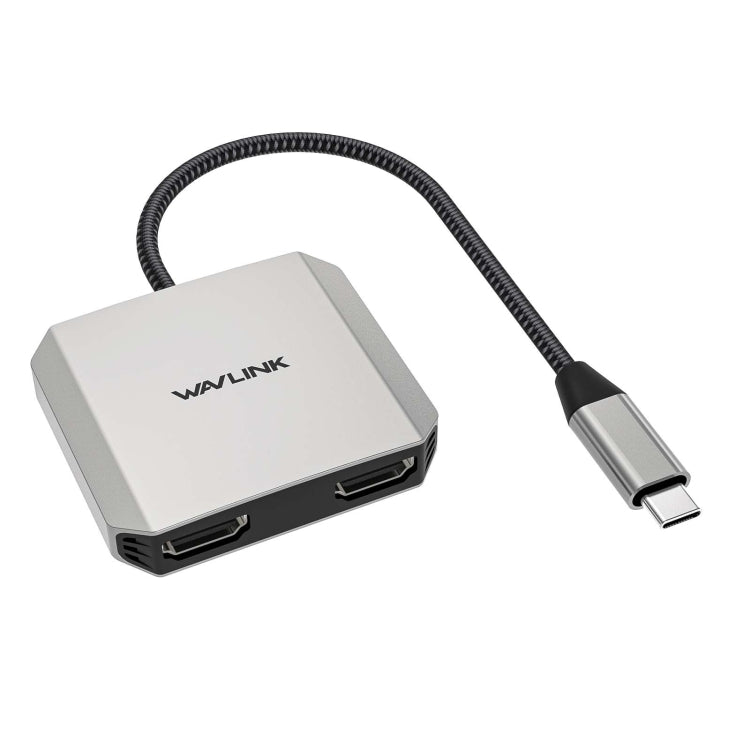 WAVLINK WL-UHP510Pro 4K/60Hz Video Converter USB-C Male to Dual HDMI Female Adapter - Converter by WAVLINK | Online Shopping South Africa | PMC TechLife | Buy Now Pay Later Mobicred