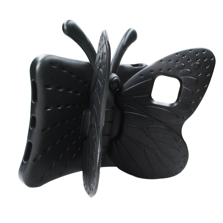 For iPad Air 11 2025 / 2024 Butterfly Bracket Kids EVA Shockproof Tablet Case(Black) - iPad Air 11 2025 / 2024 Cases by PMC TechLife | Online Shopping South Africa | PMC TechLife | Buy Now Pay Later Mobicred