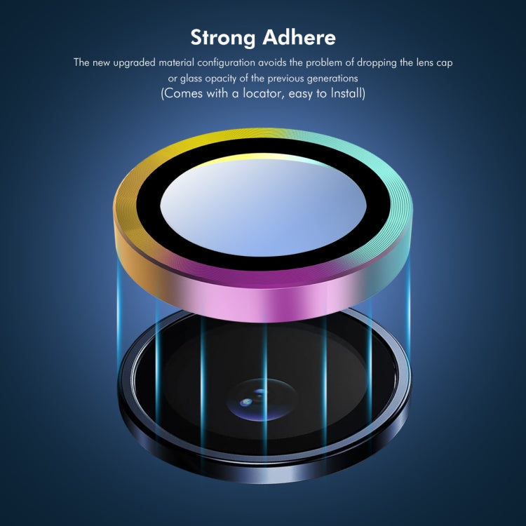 For iPad Air 11 / 13 2025 / 2024 ENKAY Hat-Prince 9H Rear Camera Lens Aluminium Alloy Tempered Glass Film(Colorful) - iPad Air 13 2025 / 2024 Tempered Glass by ENKAY | Online Shopping South Africa | PMC TechLife | Buy Now Pay Later Mobicred