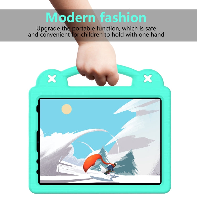 For iPad Air 11 2025 / 2024 Handle Kickstand Children EVA Shockproof Tablet Case(Mint Green) - free shipping - PMC TechLife - Order now!