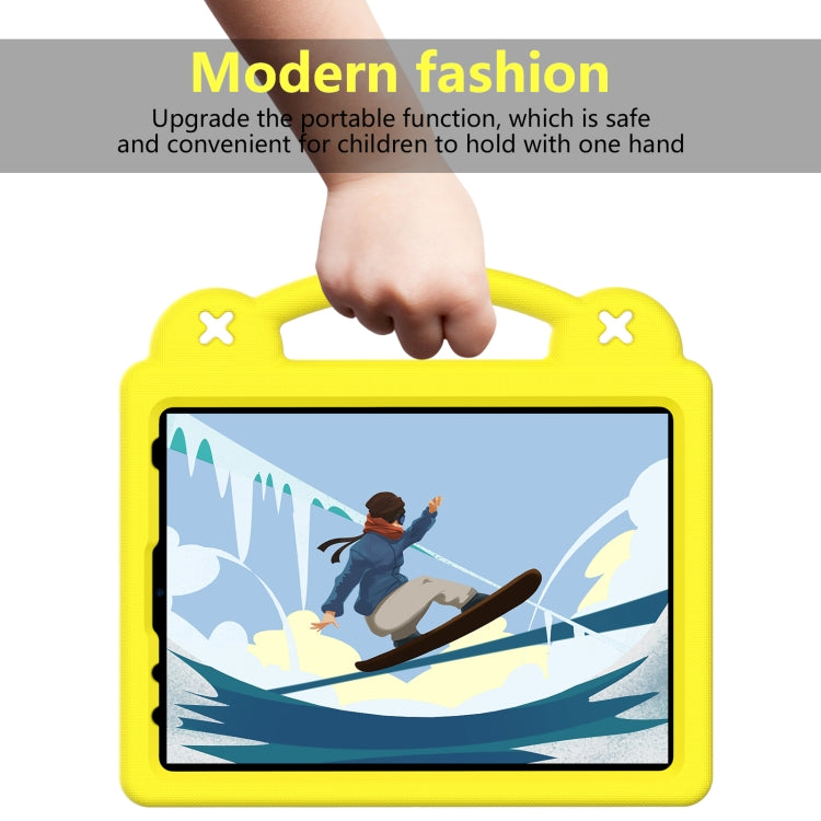 For  iPad Pro 11 2024 Handle Kickstand Children EVA Shockproof Tablet Case(Yellow) - iPad Pro 11 2024 Cases by PMC TechLife | Online Shopping South Africa | PMC TechLife | Buy Now Pay Later Mobicred