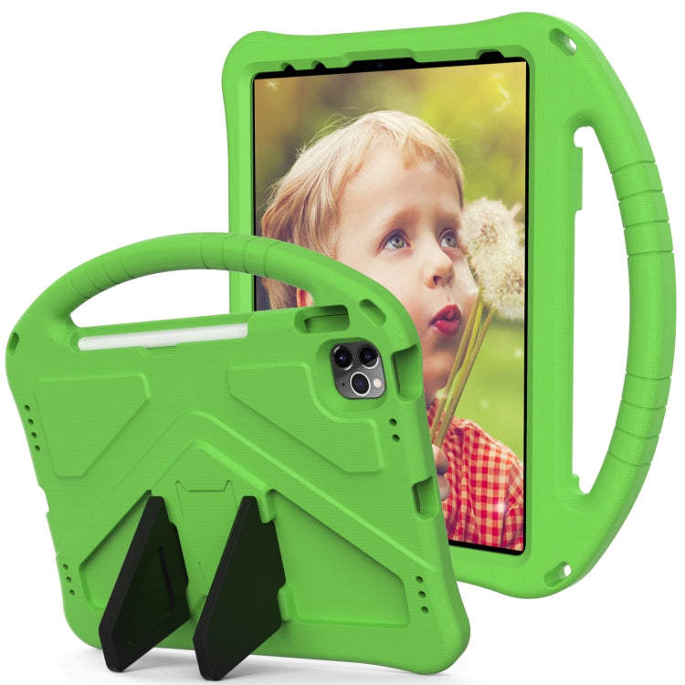 For iPad Pro 11 2024 EVA Shockproof Tablet Case with Holder(Green) - free shipping - PMC TechLife - Order now!