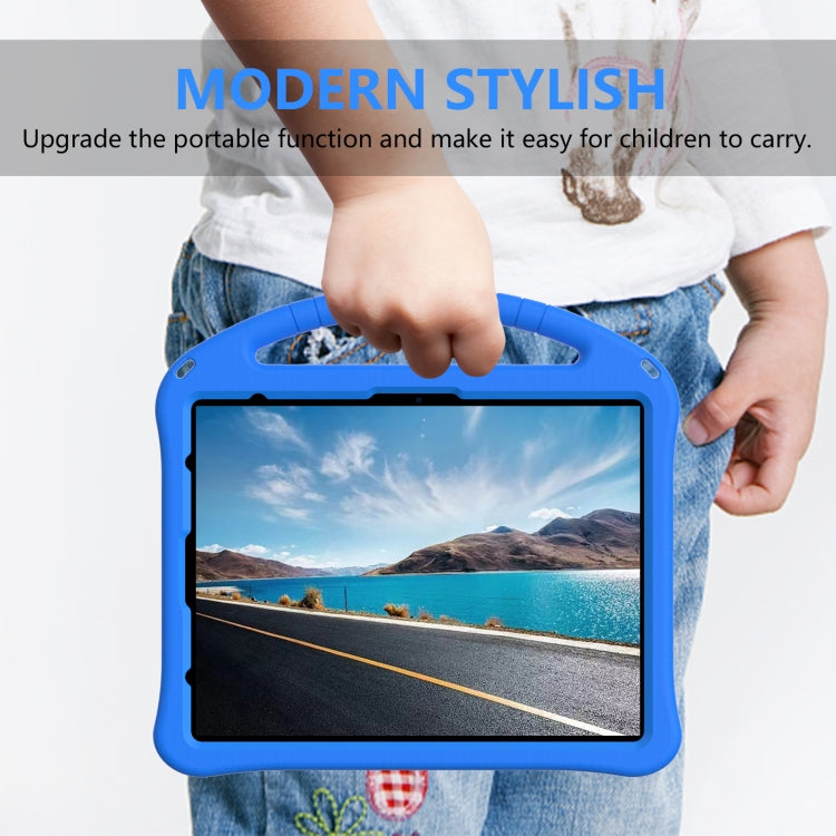 For iPad Air 13 2024 EVA Shockproof Tablet Case with Holder(Blue) - iPad Air 13 2024 Cases by PMC TechLife | Online Shopping South Africa | PMC TechLife | Buy Now Pay Later Mobicred