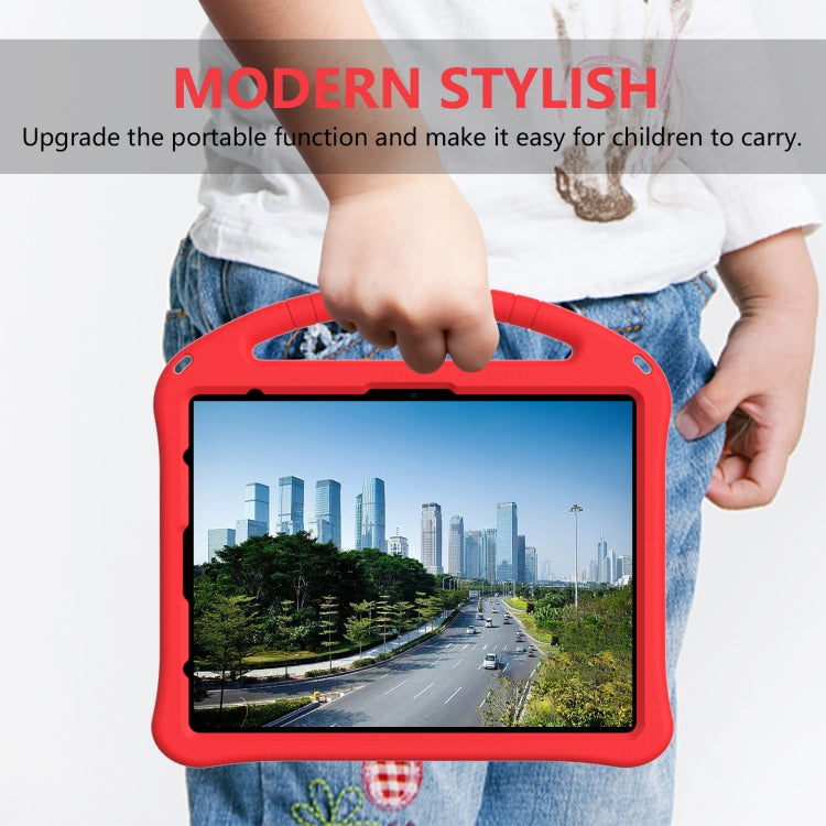 For iPad Air 13 2024 EVA Shockproof Tablet Case with Holder(Red) - iPad Air 13 2024 Cases by PMC TechLife | Online Shopping South Africa | PMC TechLife | Buy Now Pay Later Mobicred