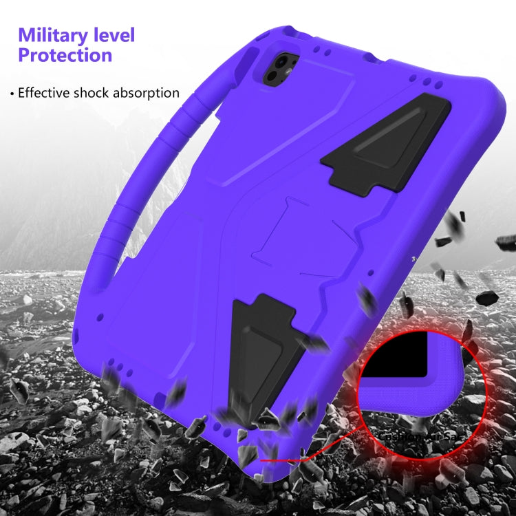 For iPad Air 13 2025 / 2024 EVA Shockproof Tablet Case with Holder(Purple) - iPad Air 13 2025 / 2024 Cases by PMC TechLife | Online Shopping South Africa | PMC TechLife | Buy Now Pay Later Mobicred