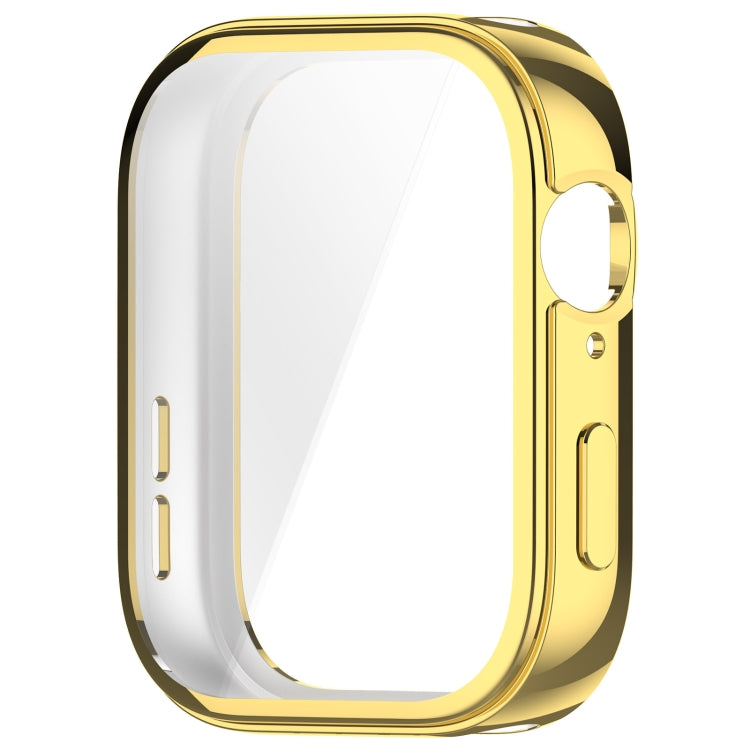 For Huawei Watch Fit 3 Full Coverage TPU Electroplated Watch Protective Case(Gold) - Watch Cases by PMC TechLife | Online Shopping South Africa | PMC TechLife | Buy Now Pay Later Mobicred