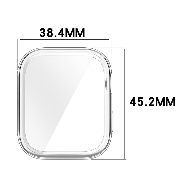 For Huawei Watch Fit 3 Full Coverage TPU Electroplated Watch Protective Case(Midnight Blue) - Watch Cases by PMC TechLife | Online Shopping South Africa | PMC TechLife | Buy Now Pay Later Mobicred