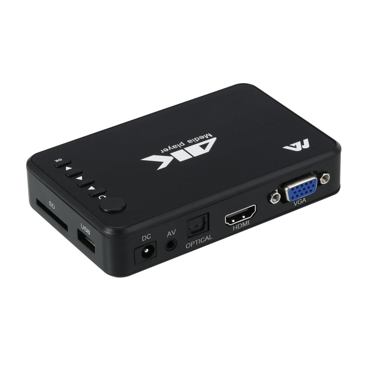4K 30HZ HDD Player AV+VGA+HDMI SD Card U Disk Player(UK) - Multimedia Player by PMC TechLife | Online Shopping South Africa | PMC TechLife | Buy Now Pay Later Mobicred