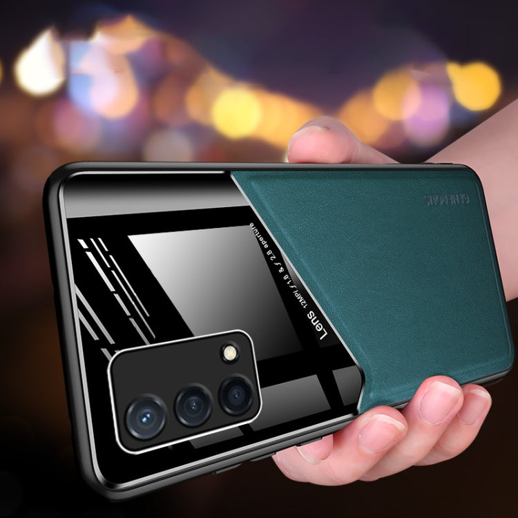 For OPPO K9 All-inclusive Leather Organic Glass Phone Case(Blue) - free shipping - PMC TechLife - Order now!