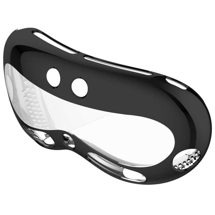 For Apple Vision Pro Electroplated TPU Protective Case VR Glasses Accessories(Black) - VR Accessories by PMC TechLife | Online Shopping South Africa | PMC TechLife | Buy Now Pay Later Mobicred