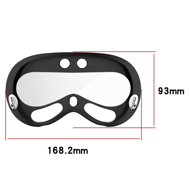 For Apple Vision Pro Electroplated TPU Protective Case VR Glasses Accessories(Sliver) - VR Accessories by PMC TechLife | Online Shopping South Africa | PMC TechLife | Buy Now Pay Later Mobicred