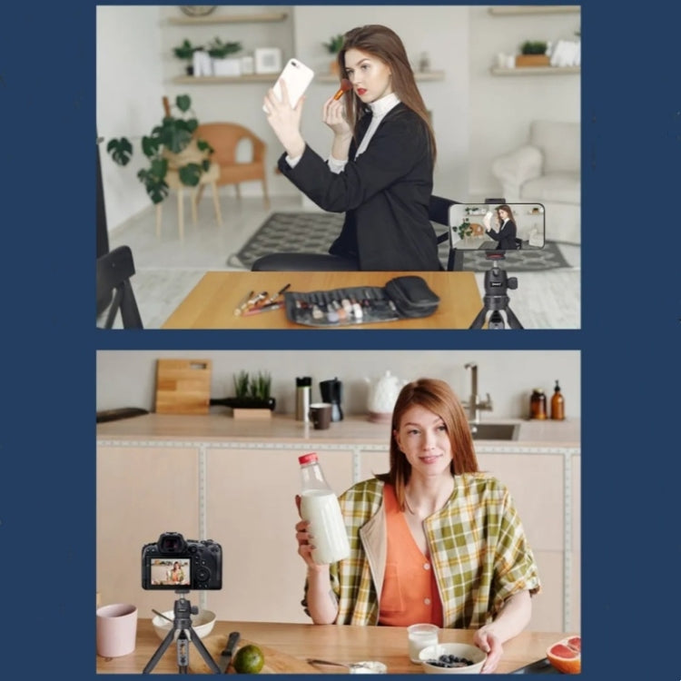 JMARY MT-30 Desktop Tripod Camera Phone Projector Selfie Stick 5-section Adjustable Tripod - Tripods by Jmary | Online Shopping South Africa | PMC TechLife | Buy Now Pay Later Mobicred