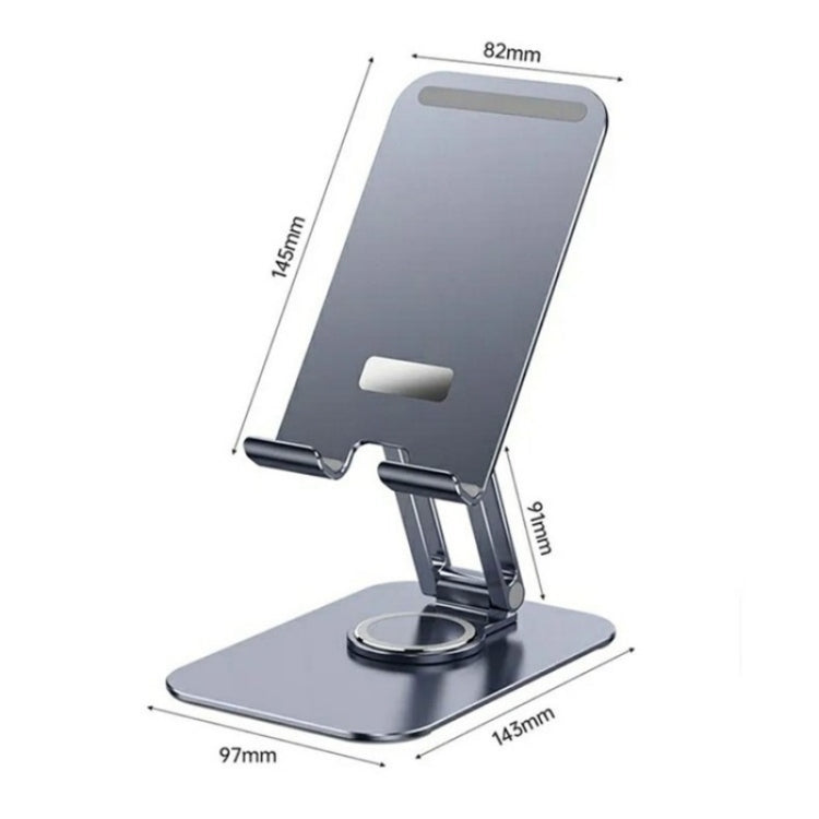 JMARY MK-61 Rotatable Cellphone Tablet Holder Aluminum Alloy Desktop Phone Stand - Stand by Jmary | Online Shopping South Africa | PMC TechLife | Buy Now Pay Later Mobicred