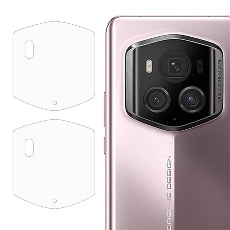 For Honor Magic6 RSR Porsche Design 2pcs ENKAY 9H Rear Camera Lens Tempered Glass Film(Transparent) - Honor Tempered Glass by ENKAY | Online Shopping South Africa | PMC TechLife | Buy Now Pay Later Mobicred