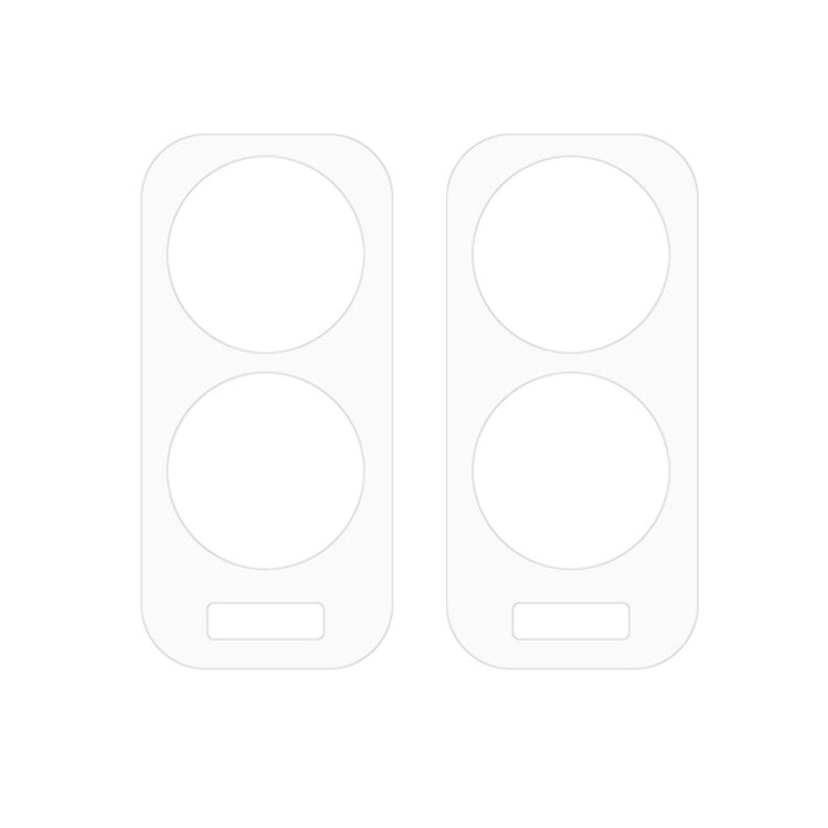 For OPPO A2x 5G 2pcs ENKAY 9H Rear Camera Lens Tempered Glass Film(Transparent) - OPPO Tempered Glass by ENKAY | Online Shopping South Africa | PMC TechLife | Buy Now Pay Later Mobicred