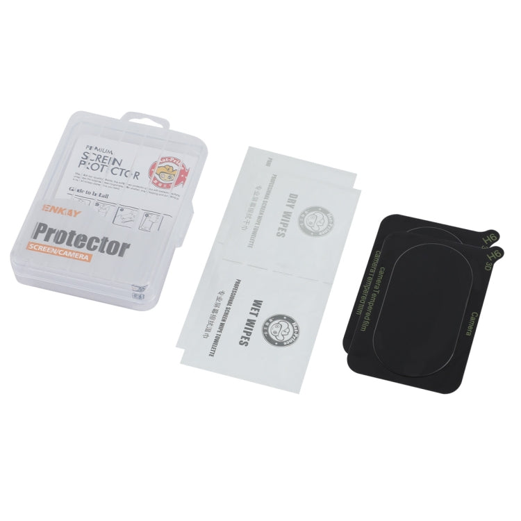 For OPPO Reno11 Global 2pcs ENKAY 9H Rear Camera Lens Tempered Glass Film(Transparent) - OPPO Tempered Glass by ENKAY | Online Shopping South Africa | PMC TechLife | Buy Now Pay Later Mobicred