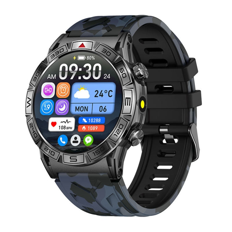 KC80 1.43 inch Color Screen Smart Watch, Support AI Voice Assistant / Bluetooth Call(Camouflage Black) - Smart Watches by PMC TechLife | Online Shopping South Africa | PMC TechLife | Buy Now Pay Later Mobicred