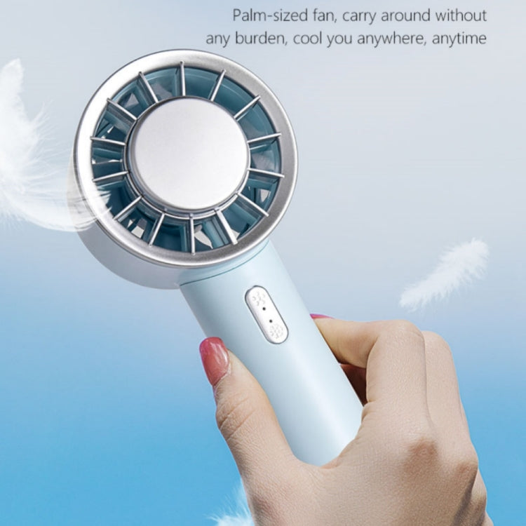 WX-633 Summer Handheld Fan 3 Speeds Semiconductor Cold Compress Desk Fan(White) - Electric Fans by PMC TechLife | Online Shopping South Africa | PMC TechLife | Buy Now Pay Later Mobicred
