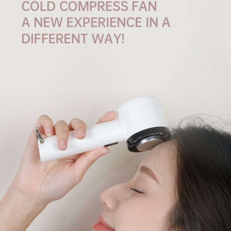 WX-625 Cold Compress Function Portable Mini Summer Fan Handheld Cooling Fan(Light Purple) - Electric Fans by PMC TechLife | Online Shopping South Africa | PMC TechLife | Buy Now Pay Later Mobicred