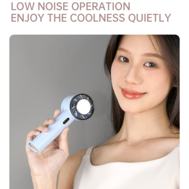 WX-625 Cold Compress Function Portable Mini Summer Fan Handheld Cooling Fan(Light Purple) - Electric Fans by PMC TechLife | Online Shopping South Africa | PMC TechLife | Buy Now Pay Later Mobicred