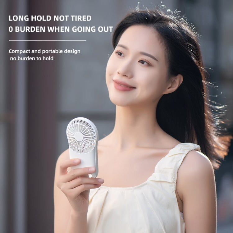 F12 3 Wind Speed Outdoor Summer Cooling Fan Hanging Buckle Mini Handheld Fan(Black) - Electric Fans by PMC TechLife | Online Shopping South Africa | PMC TechLife | Buy Now Pay Later Mobicred