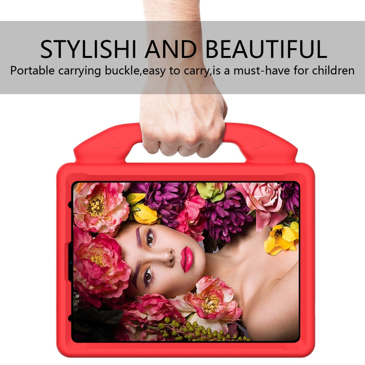 For iPad Pro 11 2024 Children EVA Shockproof Tablet Case with Thumb Bracket(Red) - iPad Pro 11 2024 Cases by PMC TechLife | Online Shopping South Africa | PMC TechLife | Buy Now Pay Later Mobicred