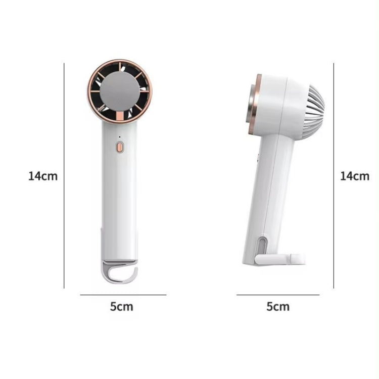 CL02 Outdoor Summer Cooler Cooling Effect Handheld Fan USB Semiconductor Fan(Pink) - Electric Fans by PMC TechLife | Online Shopping South Africa | PMC TechLife | Buy Now Pay Later Mobicred