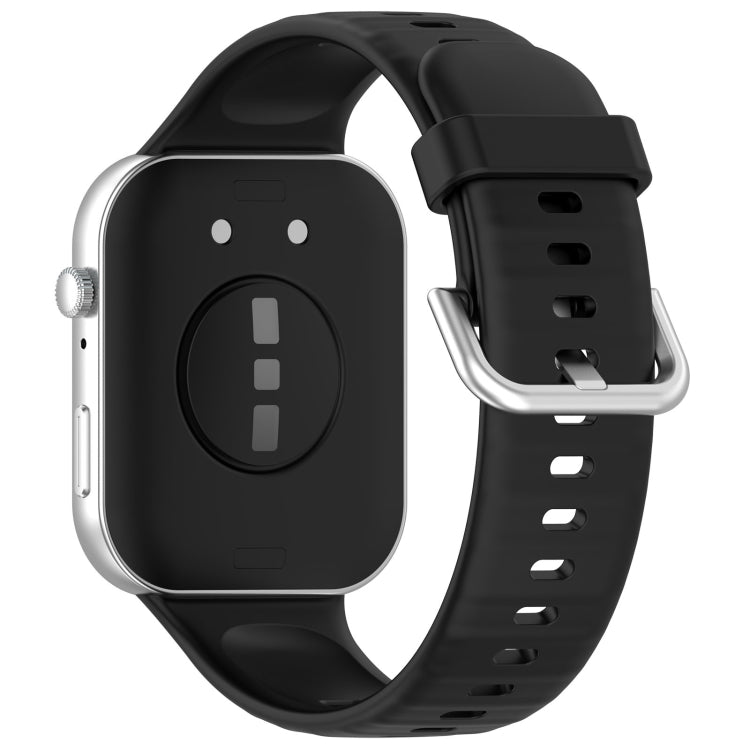 For Huawei Watch Fit3 Silicone Soft Watch Band + Clear Watch Protective Case Set(Black) - free shipping - PMc TechLife - Order now!