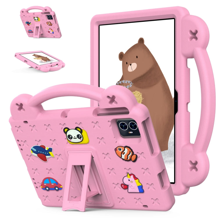For Blackview Tab 80 10.1 2023 Handle Kickstand Children EVA Shockproof Tablet Case(Pink) - Others by PMC TechLife | Online Shopping South Africa | PMC TechLife | Buy Now Pay Later Mobicred