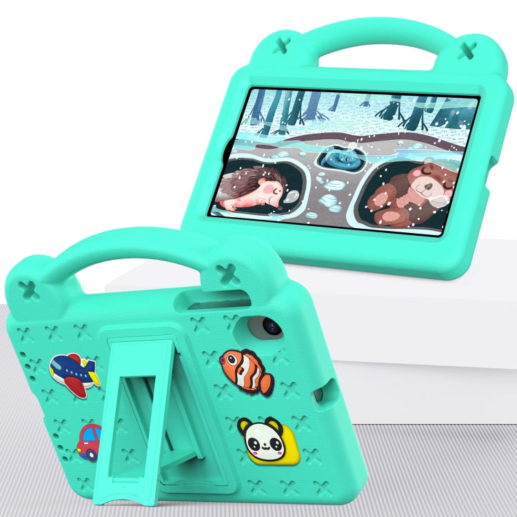 For Walmart Onn 7.0 Gen4 2024 Handle Kickstand Children EVA Shockproof Tablet Case(Mint Green) - Others by PMC TechLife | Online Shopping South Africa | PMC TechLife | Buy Now Pay Later Mobicred