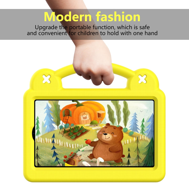 For Walmart Onn 7.0 Gen4 2024 Handle Kickstand Children EVA Shockproof Tablet Case(Yellow) - Others by PMC TechLife | Online Shopping South Africa | PMC TechLife | Buy Now Pay Later Mobicred