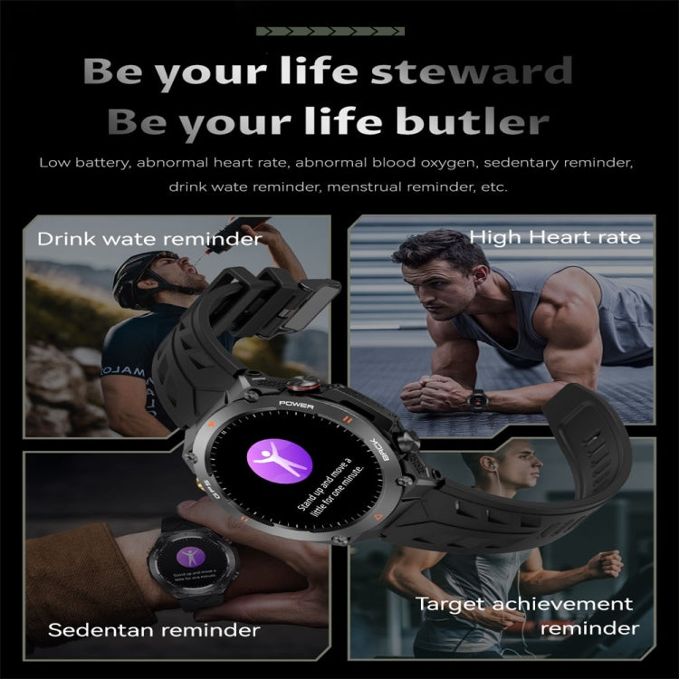 KC82 1.45 inch Color Screen Smart Watch, Support Bluetooth Call / Health Monitoring(Pink) - Smart Watches by PMC TechLife | Online Shopping South Africa | PMC TechLife | Buy Now Pay Later Mobicred