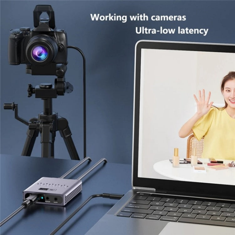 HC-V9 1080P HDMI Game Live Streaming Recording Adapter USB3.0 4K HD Video Capture Card - Video Capture Solutions by PMC TechLife | Online Shopping South Africa | PMC TechLife | Buy Now Pay Later Mobicred