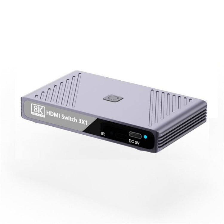 Q803 For TV / Monitor / Camera 8K HDMI 3-in-1-out Switch Converter with USB-C 5V Port - Video Capture Solutions by PMC TechLife | Online Shopping South Africa | PMC TechLife | Buy Now Pay Later Mobicred