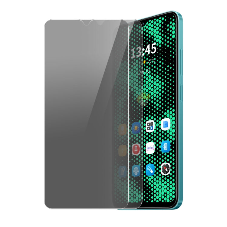 For Tecno Spark 9 Pro 2pcs ENKAY Hat-Prince 28 Degree Anti-peeping Privacy Tempered Glass Film - Tecno Tempered Glass by ENKAY | Online Shopping South Africa | PMC TechLife | Buy Now Pay Later Mobicred