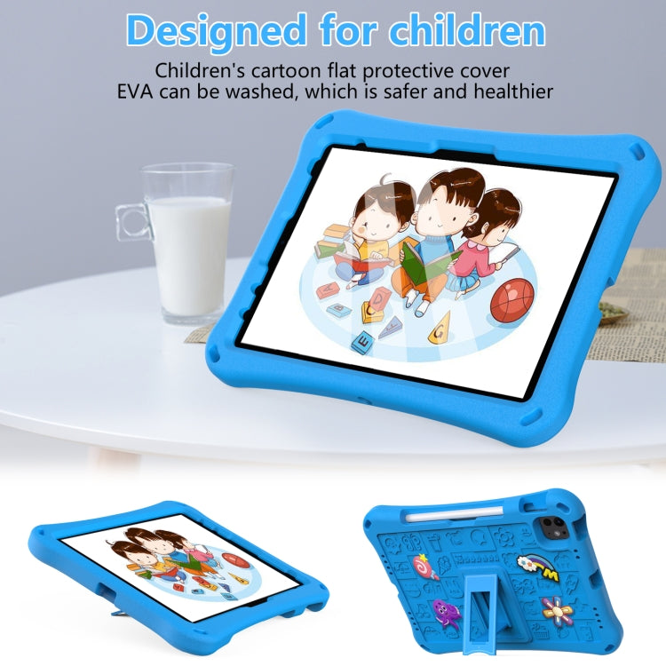 For iPad Air 11 2025 / 2024 Hi Baby EVA Full Body Tablet Case with Strap(Sky Blue) - iPad Air 11 2025 / 2024 Cases by PMC TechLife | Online Shopping South Africa | PMC TechLife | Buy Now Pay Later Mobicred