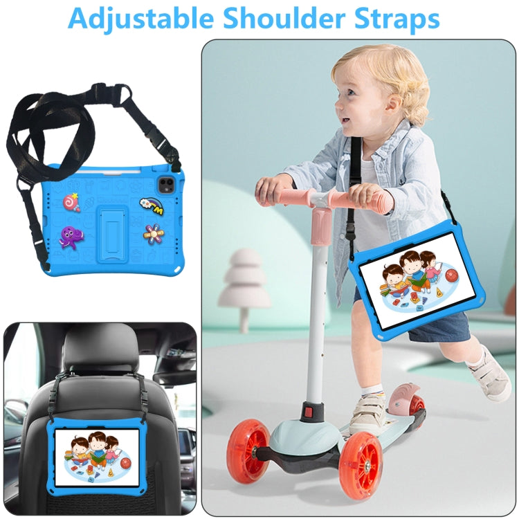 For iPad Air 11 2025 / 2024 Hi Baby EVA Full Body Tablet Case with Strap(Sky Blue) - iPad Air 11 2025 / 2024 Cases by PMC TechLife | Online Shopping South Africa | PMC TechLife | Buy Now Pay Later Mobicred