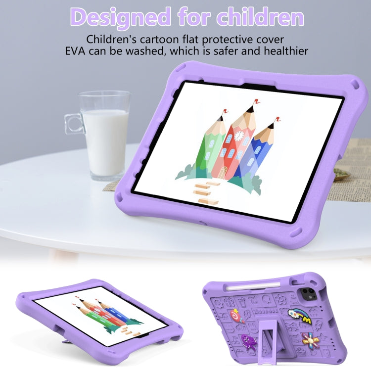 For iPad Pro 11 2024 Hi Baby EVA Full Body Tablet Case with Strap(Light Purple) - iPad Pro 11 2024 Cases by PMC TechLife | Online Shopping South Africa | PMC TechLife | Buy Now Pay Later Mobicred