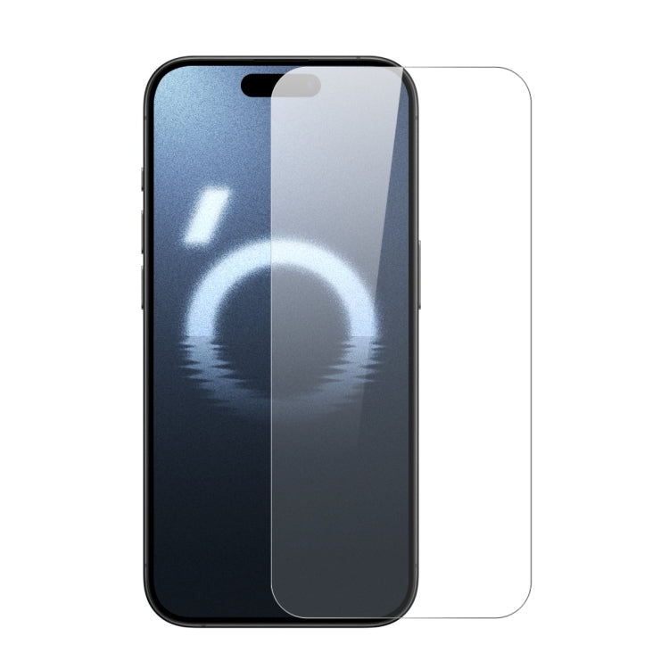 For iPhone 16 Pro Max NORTHJO 2pcs A++ Screen Protector Tempered Glass Film with Installation Frame - iPhone 16 Pro Max Tempered Glass by NORTHJO | Online Shopping South Africa | PMC TechLife | Buy Now Pay Later Mobicred