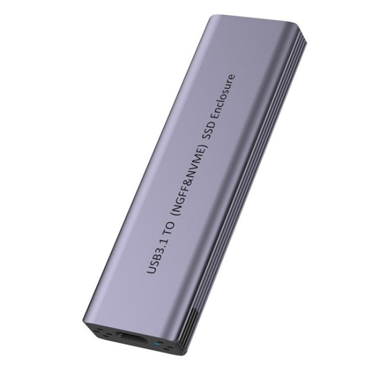 S186 Aluminum Alloy NVME M.2 External Hard Drive Enclosure USB3.1 10Gbps SATA SSD Case - free shipping - PMC TechLife - Order now!