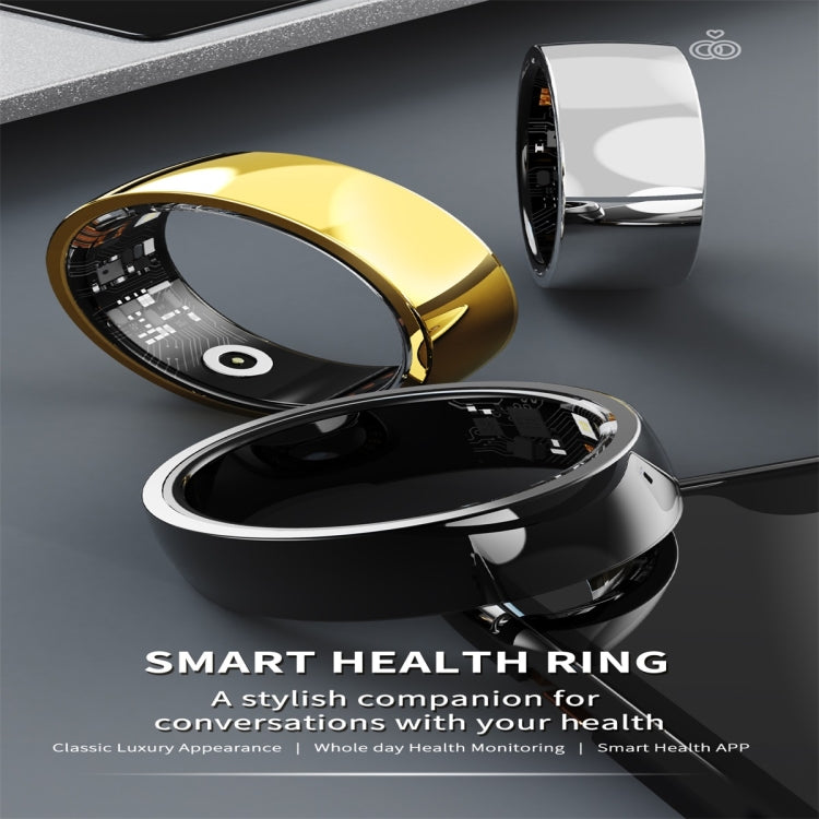 R09M SIZE 18 Smart Ring, Support Health Monitoring / Care For Families(Black) - free shipping - PMC TechLife - Order now!