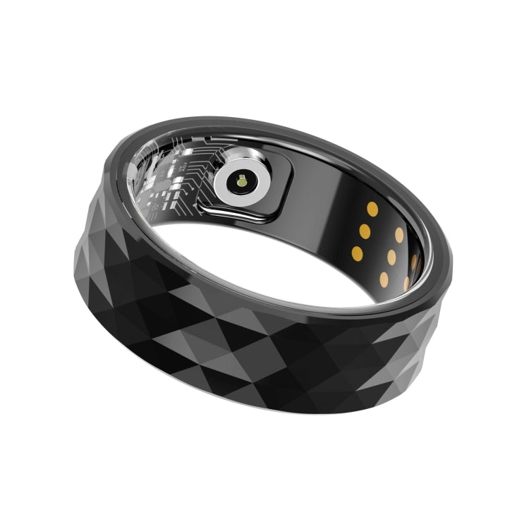 R12M SIZE 20 Smart Ring, Support Health Monitoring / Multiple Exercise Modes(Black) - free shipping - PMC TechLife - Order now!