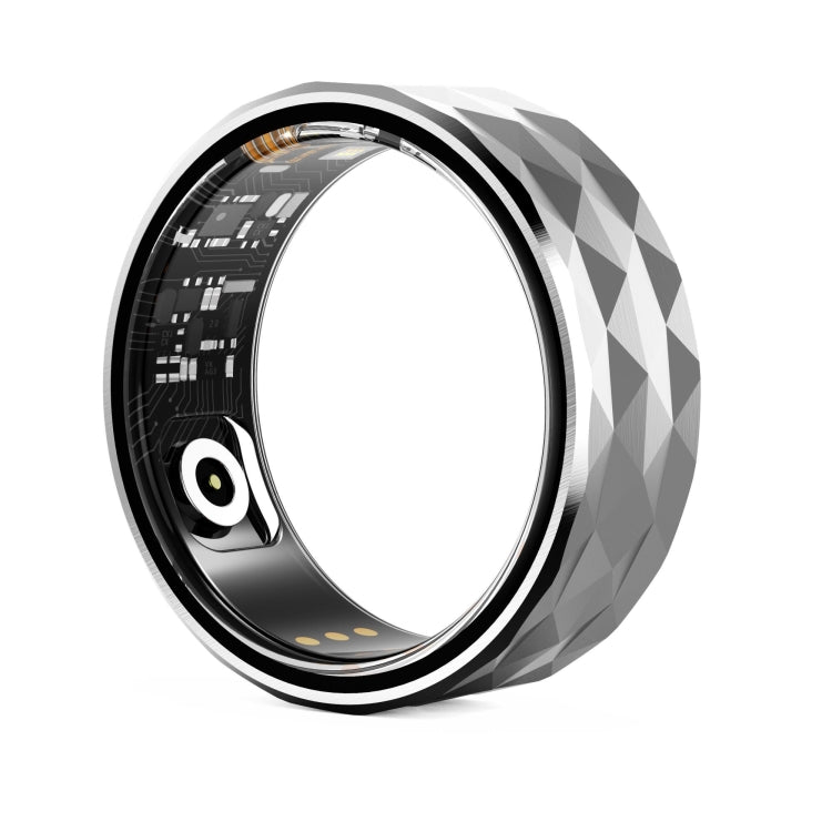 R12M SIZE 20 Smart Ring, Support Health Monitoring / Multiple Exercise Modes(Silver) - Smart Rings / Smart Telephones by PMC TechLife | Online Shopping South Africa | PMC TechLife | Buy Now Pay Later Mobicred