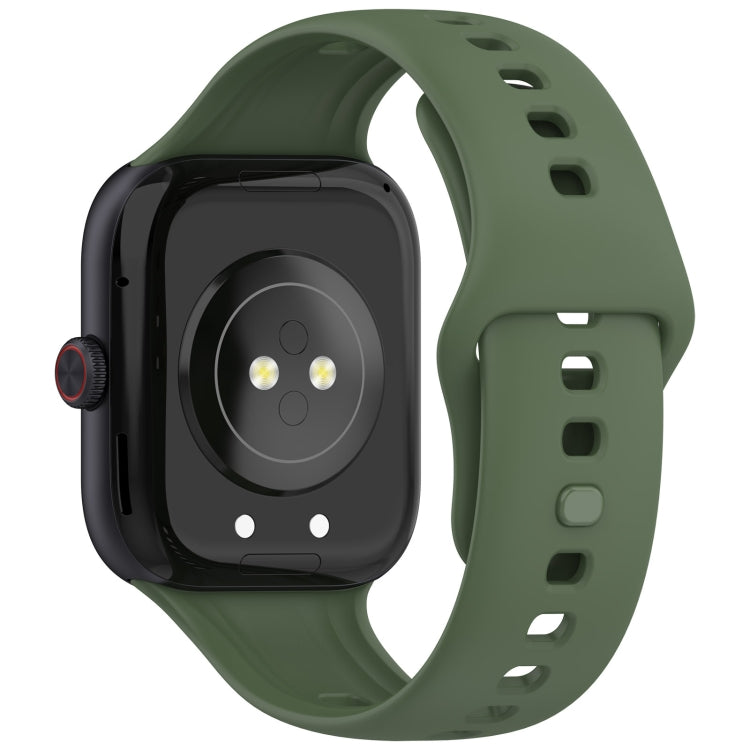 For vivo Watch GT Silicone Watch Band(Dark Green) - Watch Bands by PMc TechLife | Online Shopping South Africa | PMc TechLife | Buy Now Pay Later Mobicred