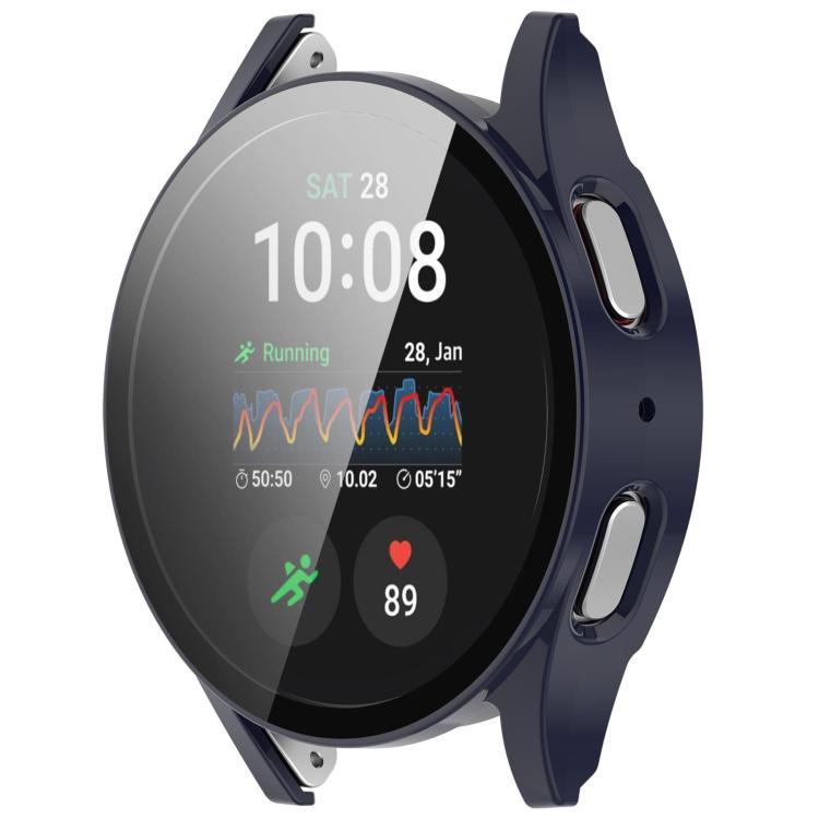 For Samsung Galaxy Watch 7 40mm Tempered Film Integrated Waterproof PC Watch Protective Cover(Dark Blue) - free shipping - PMC TechLife - Order now!