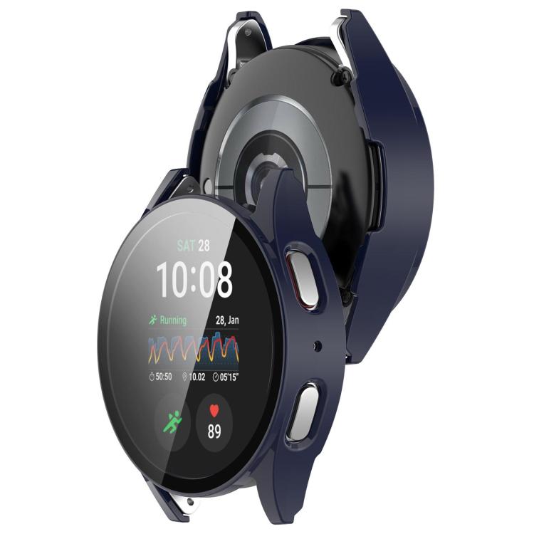 For Samsung Galaxy Watch 7 40mm Tempered Film Integrated Waterproof PC Watch Protective Cover(Dark Blue) - free shipping - PMC TechLife - Order now!
