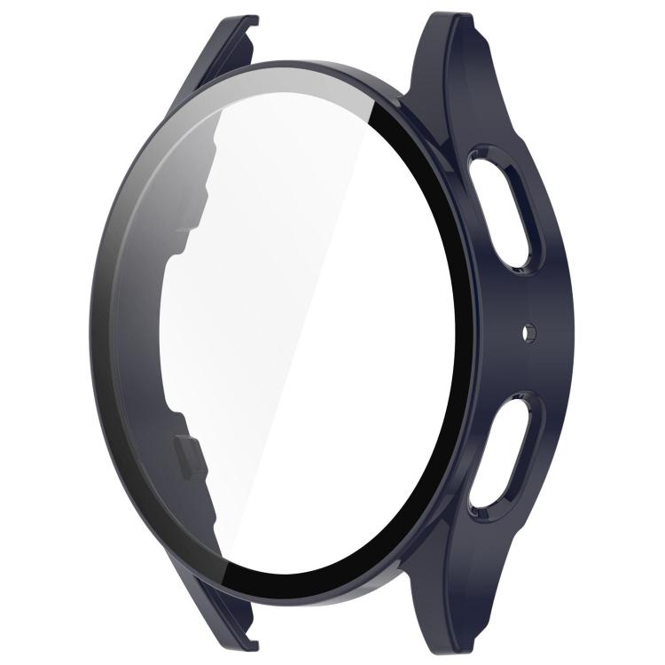 For Samsung Galaxy Watch 7 40mm Tempered Film Integrated Waterproof PC Watch Protective Cover(Dark Blue) - free shipping - PMC TechLife - Order now!