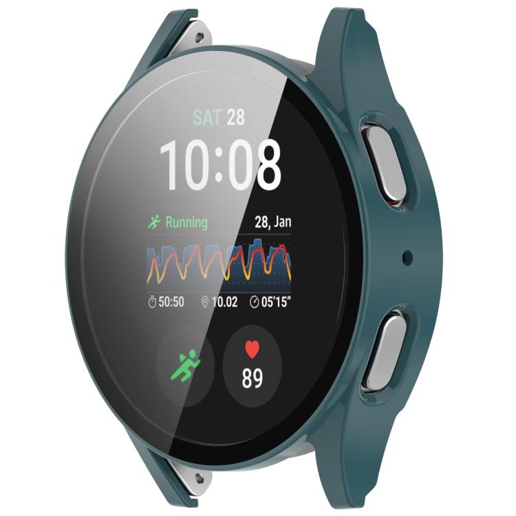 For Samsung Galaxy Watch 7 40mm Tempered Film Integrated Waterproof PC Watch Protective Cover(Pine Green) - free shipping - PMC TechLife - Order now!