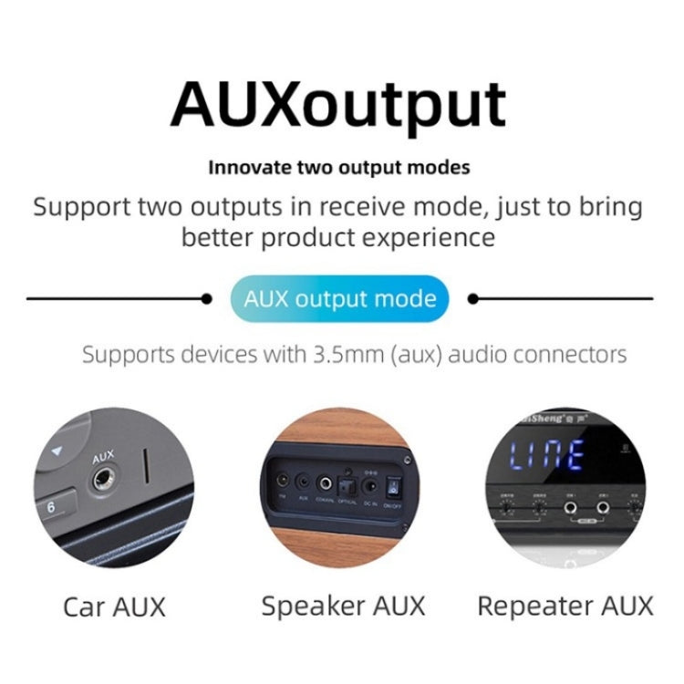 W9 Car Bluetooth Music Receiver USB Bluetooth 5.3 Adapter Wireless Audio Receiver - Bluetooth Car Kits by PMC TechLife | Online Shopping South Africa | PMC TechLife | Buy Now Pay Later Mobicred