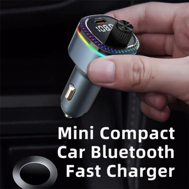 C58 Car MP3 Music Player Type-C + USB Car Charger Bluetooth Adapter FM Transmitter - Car Charger by PMC TechLife | Online Shopping South Africa | PMC TechLife | Buy Now Pay Later Mobicred